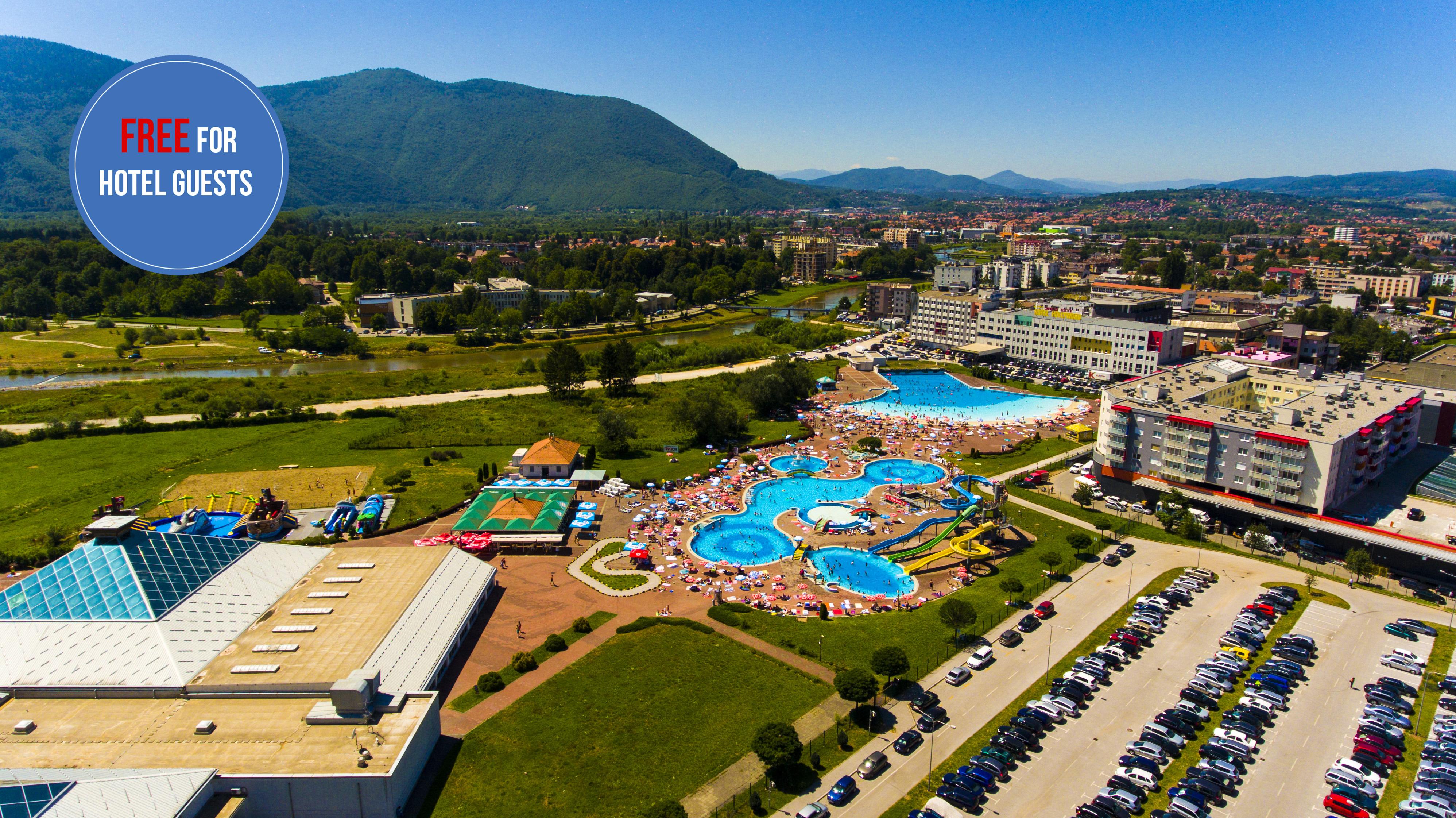 Hotel Hills Sarajevo Congress & Thermal Spa Resort Exterior photo View of the complex